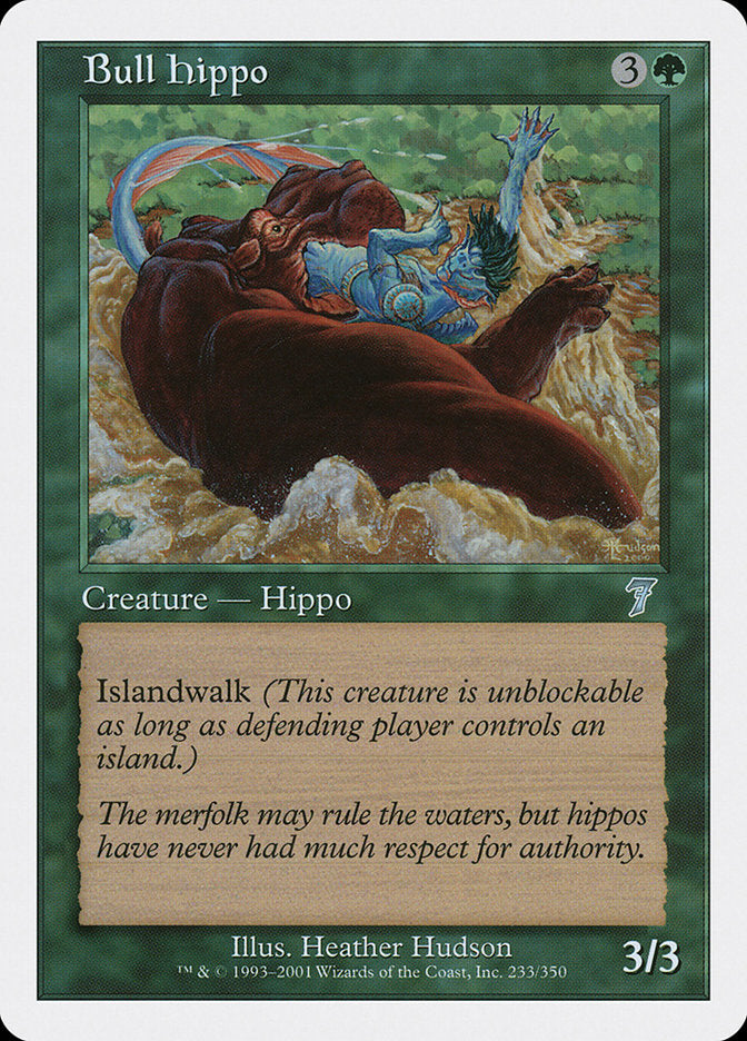 Bull Hippo [Seventh Edition] | I Want That Stuff Brandon
