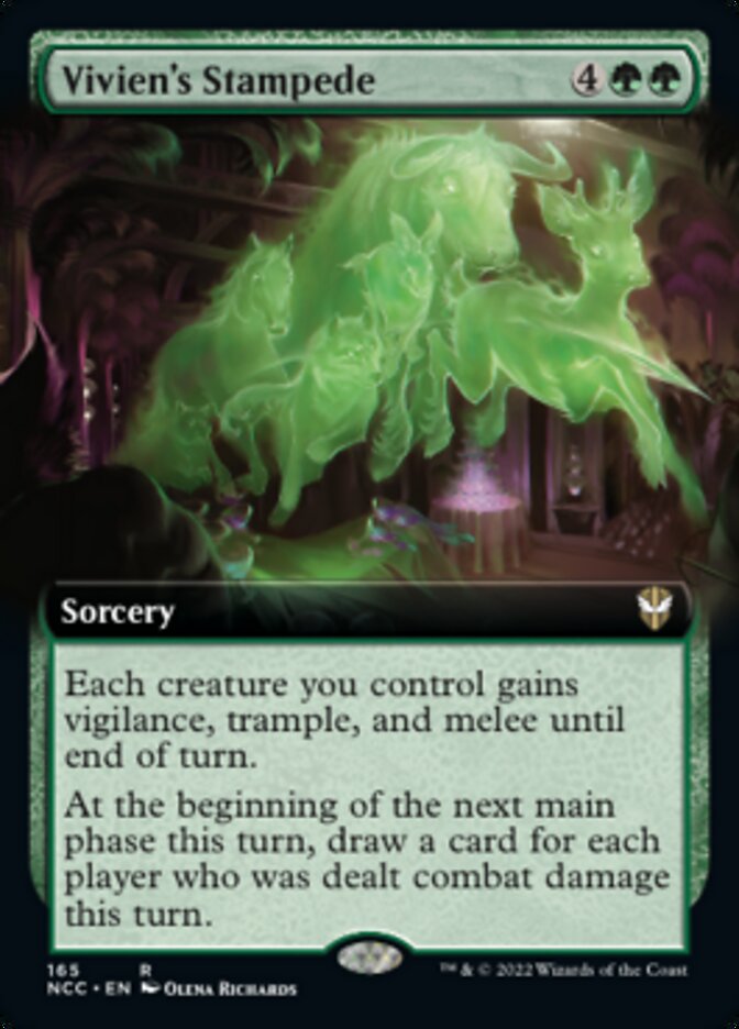 Vivien's Stampede (Extended Art) [Streets of New Capenna Commander] | I Want That Stuff Brandon