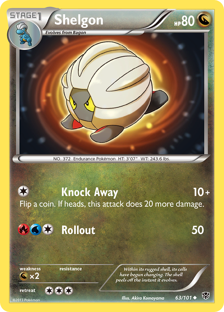 Shelgon (63/101) [Black & White: Plasma Blast] | I Want That Stuff Brandon