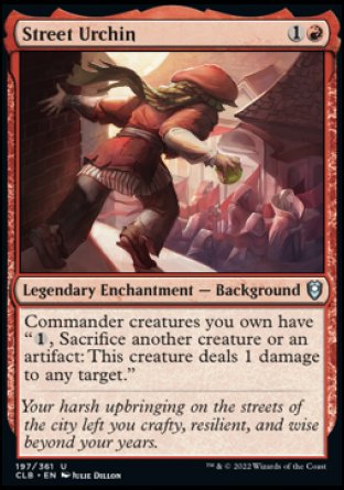 Street Urchin [Commander Legends: Battle for Baldur's Gate] | I Want That Stuff Brandon