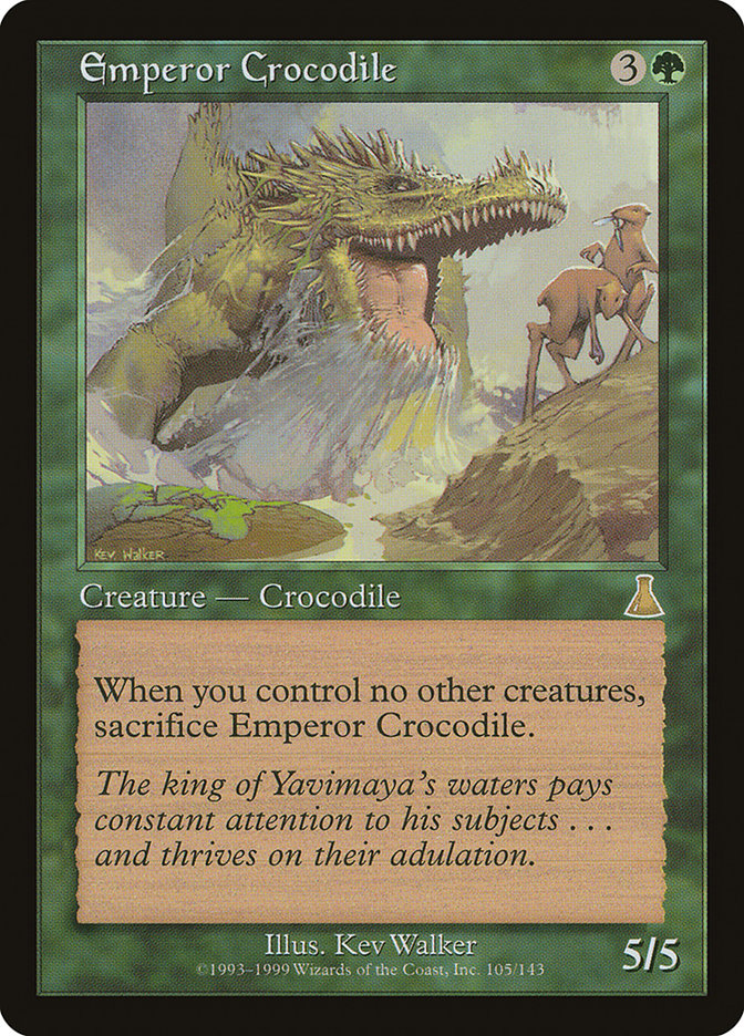 Emperor Crocodile [Urza's Destiny] | I Want That Stuff Brandon