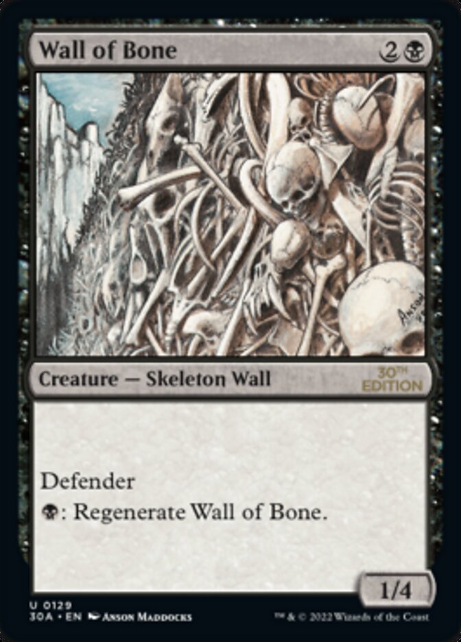 Wall of Bone [30th Anniversary Edition] | I Want That Stuff Brandon