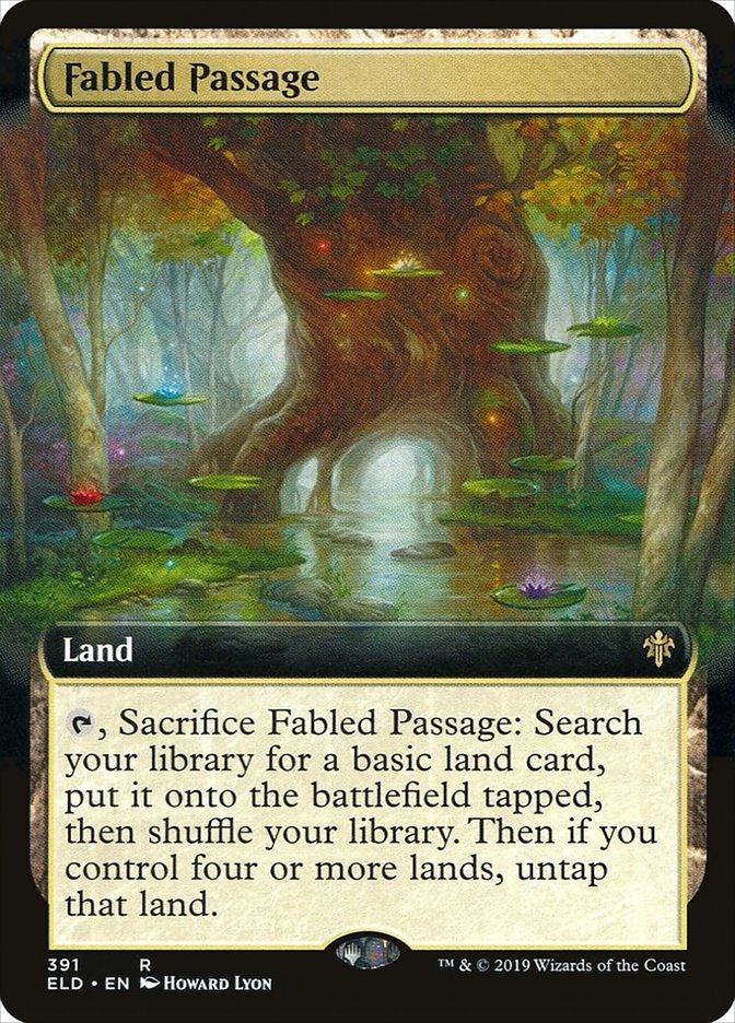 Fabled Passage (Extended Art) [Throne of Eldraine] | I Want That Stuff Brandon