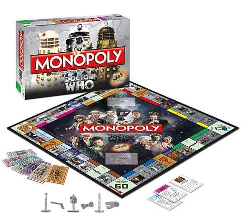 Doctor Who Monopoly 50th Anniversary Collectors Edition | I Want That Stuff Brandon