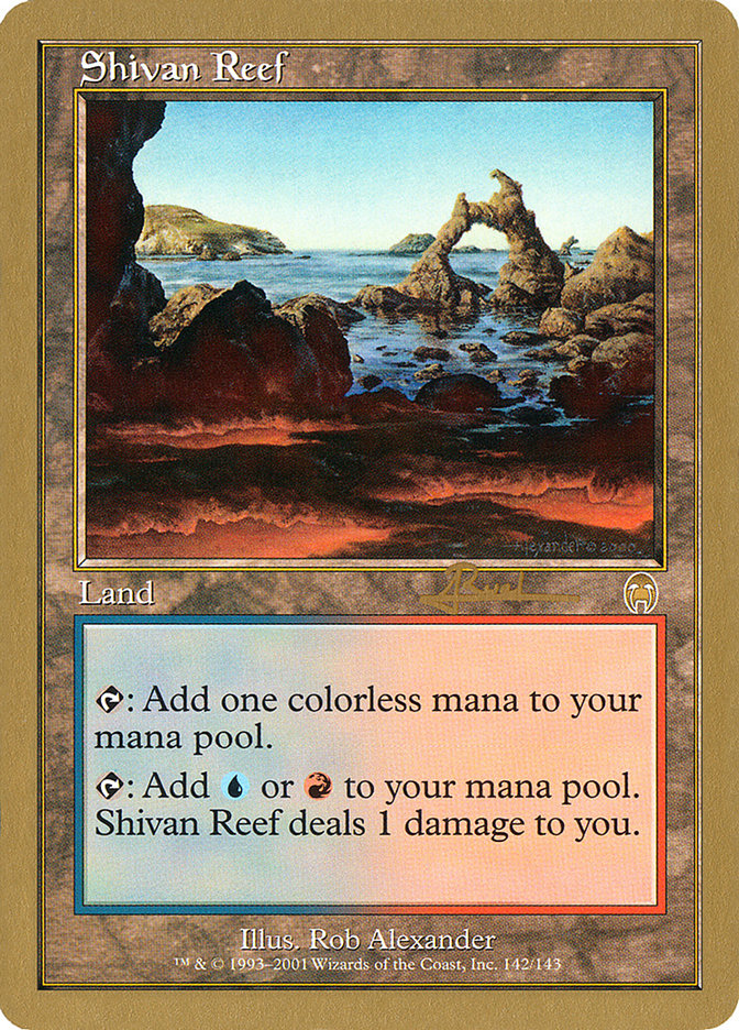 Shivan Reef (Antoine Ruel) [World Championship Decks 2001] | I Want That Stuff Brandon