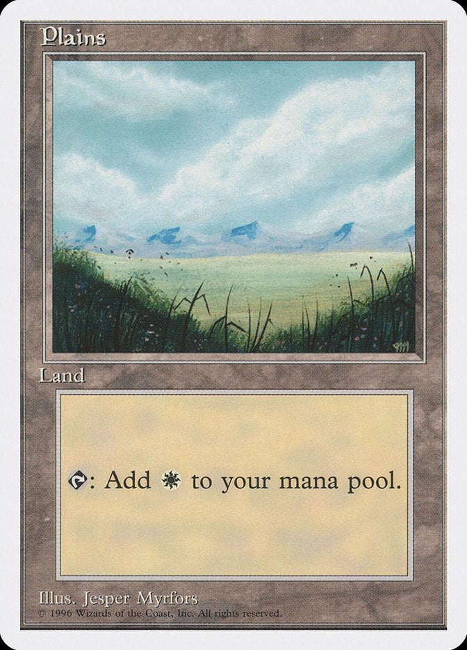 Plains (No Trees, Signature on Bottom Right) [Introductory Two-Player Set] | I Want That Stuff Brandon