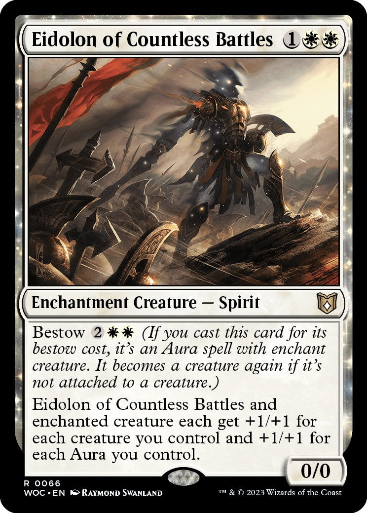 Eidolon of Countless Battles [Wilds of Eldraine Commander] | I Want That Stuff Brandon