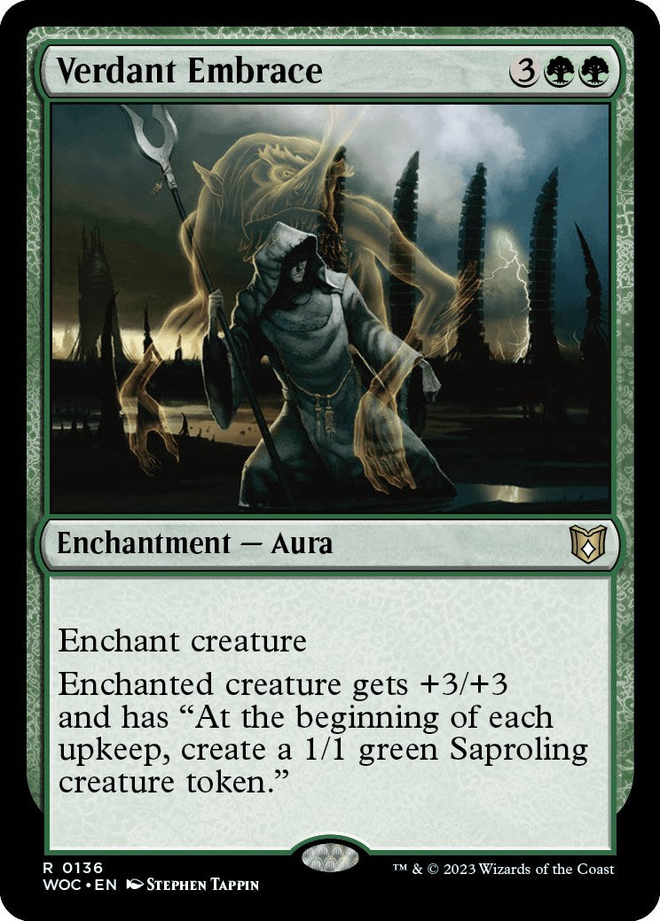 Verdant Embrace [Wilds of Eldraine Commander] | I Want That Stuff Brandon