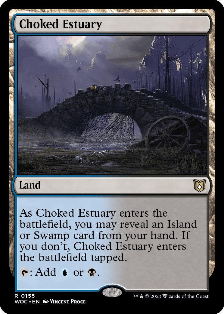 Choked Estuary [Wilds of Eldraine Commander] | I Want That Stuff Brandon