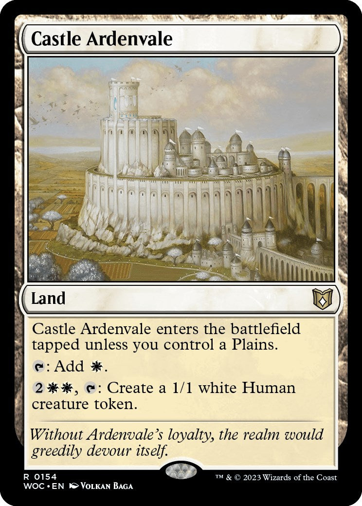 Castle Ardenvale [Wilds of Eldraine Commander] | I Want That Stuff Brandon