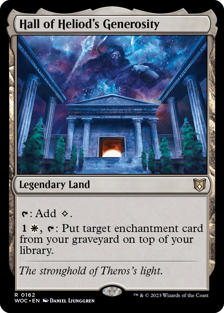 Hall of Heliod's Generosity [Wilds of Eldraine Commander] | I Want That Stuff Brandon