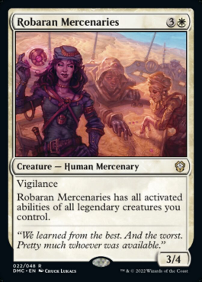 Robaran Mercenaries [Dominaria United Commander] | I Want That Stuff Brandon