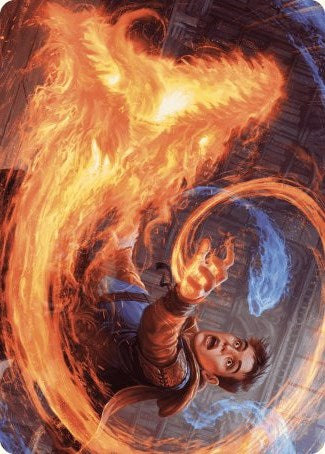 Frantic Firebolt Art Card [Wilds of Eldraine Art Series] | I Want That Stuff Brandon