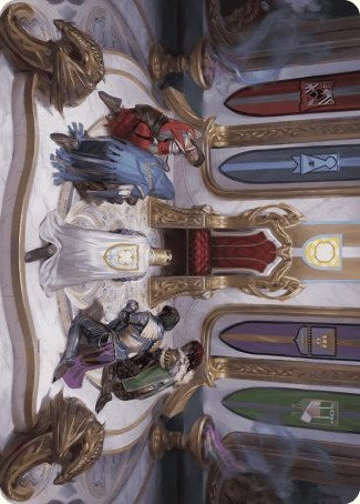 Throne of Eldraine Art Card [Wilds of Eldraine Art Series] | I Want That Stuff Brandon