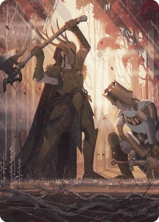 Karmic Justice Art Card [Wilds of Eldraine Art Series] | I Want That Stuff Brandon