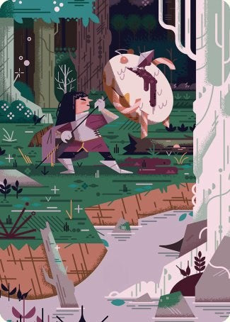 Stab Wound Art Card [Wilds of Eldraine Art Series] | I Want That Stuff Brandon