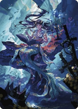 Rhystic Study Art Card [Wilds of Eldraine Art Series] | I Want That Stuff Brandon