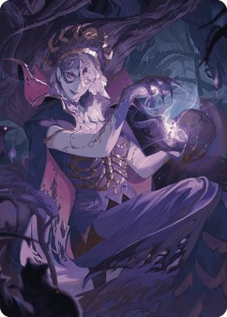 Necropotence Art Card [Wilds of Eldraine Art Series] | I Want That Stuff Brandon