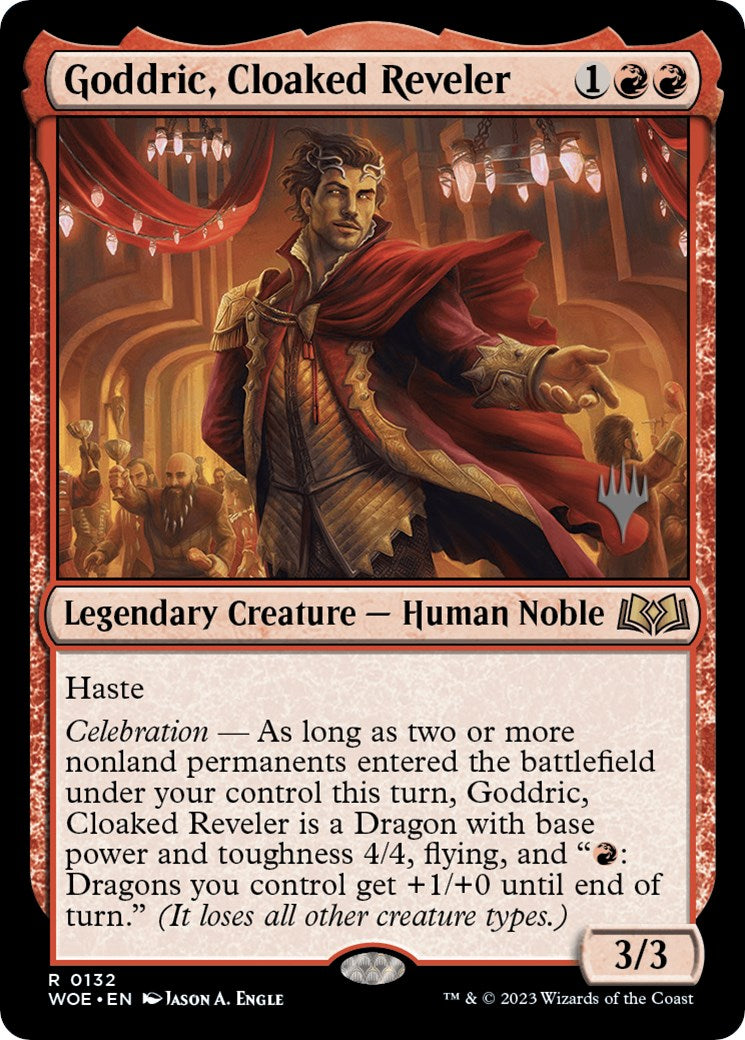 Goddric, Cloaked Reveler (Promo Pack) [Wilds of Eldraine Promos] | I Want That Stuff Brandon