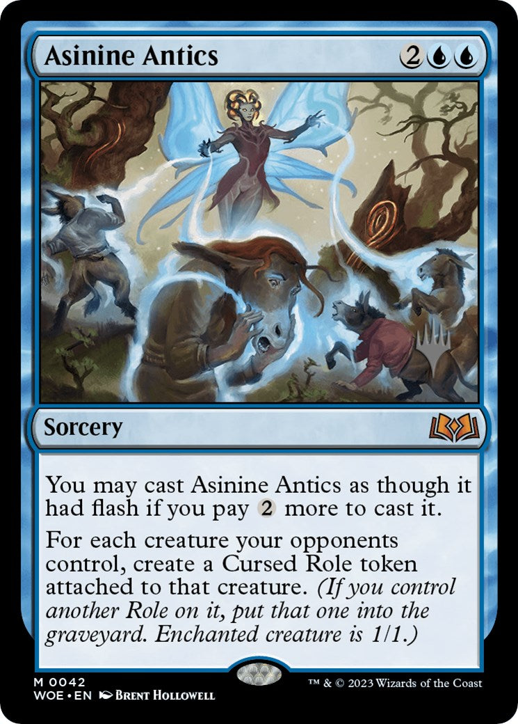 Asinine Antics (Promo Pack) [Wilds of Eldraine Promos] | I Want That Stuff Brandon