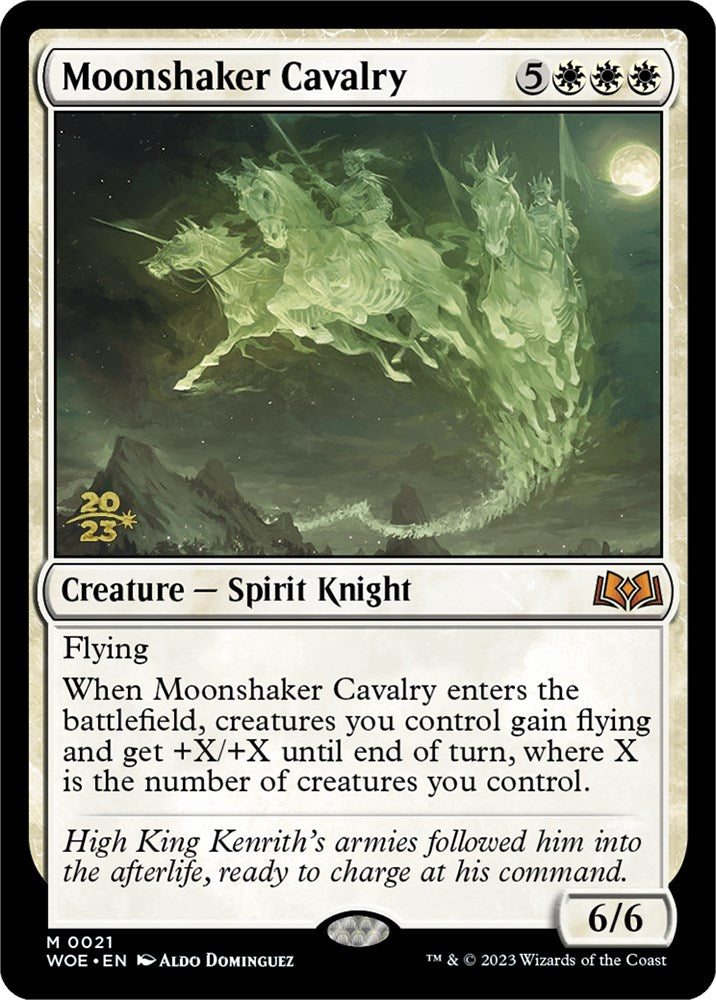 Moonshaker Cavalry [Wilds of Eldraine Prerelease Promos] | I Want That Stuff Brandon