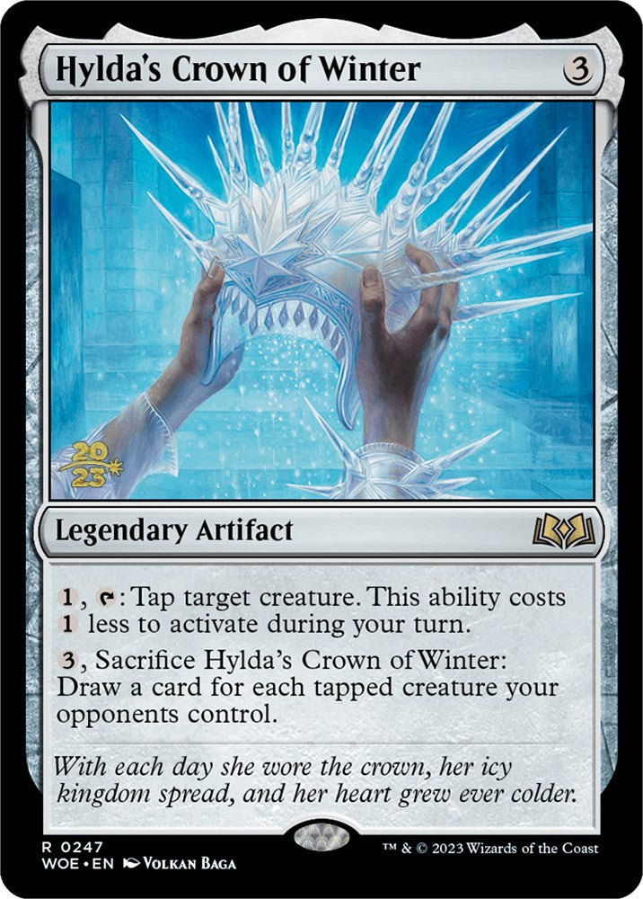 Hylda's Crown of Winter [Wilds of Eldraine Prerelease Promos] | I Want That Stuff Brandon