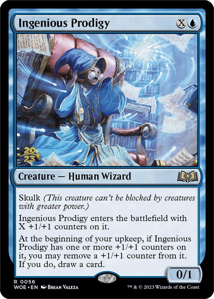 Ingenious Prodigy [Wilds of Eldraine Prerelease Promos] | I Want That Stuff Brandon