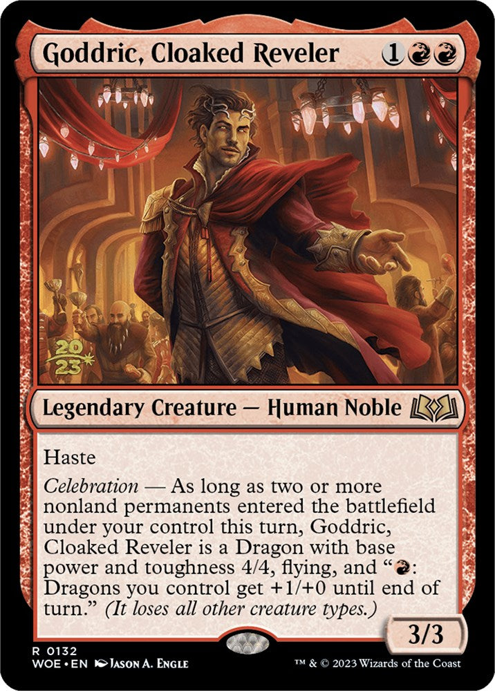 Goddric, Cloaked Reveler [Wilds of Eldraine Prerelease Promos] | I Want That Stuff Brandon