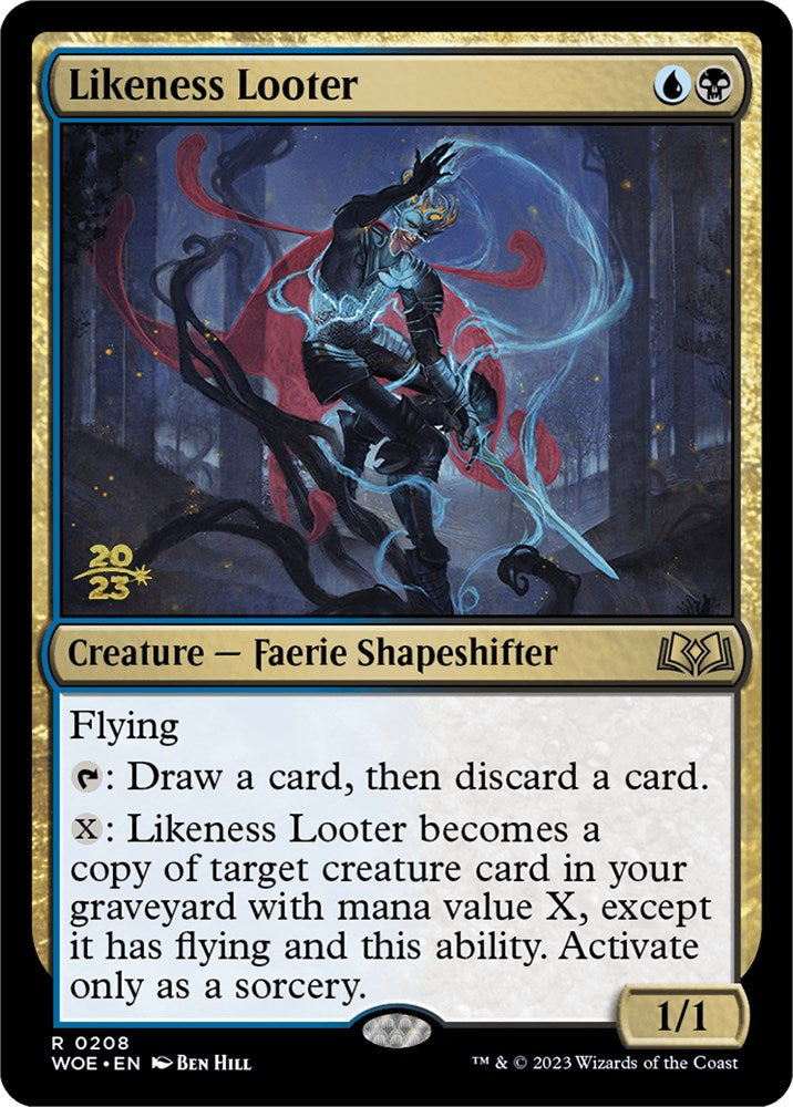 Likeness Looter [Wilds of Eldraine Prerelease Promos] | I Want That Stuff Brandon