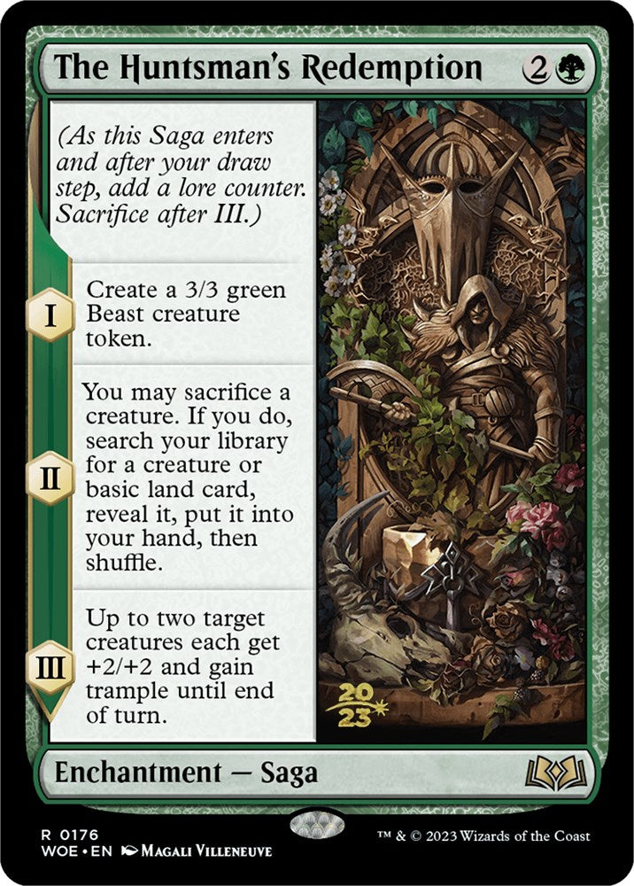 The Huntsman's Redemption [Wilds of Eldraine Prerelease Promos] | I Want That Stuff Brandon