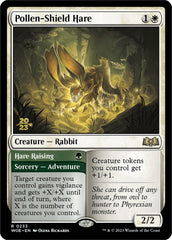 Pollen-Shield Hare // Hare Raising (Promo Pack) [Wilds of Eldraine Promos] | I Want That Stuff Brandon