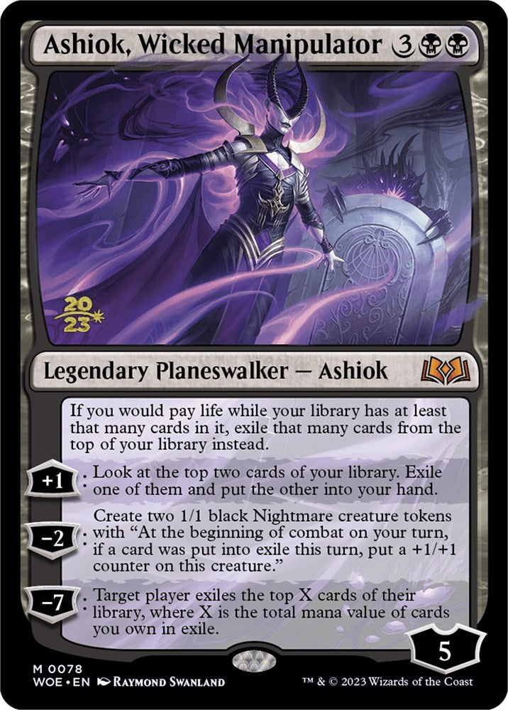 Ashiok, Wicked Manipulator [Wilds of Eldraine Prerelease Promos] | I Want That Stuff Brandon