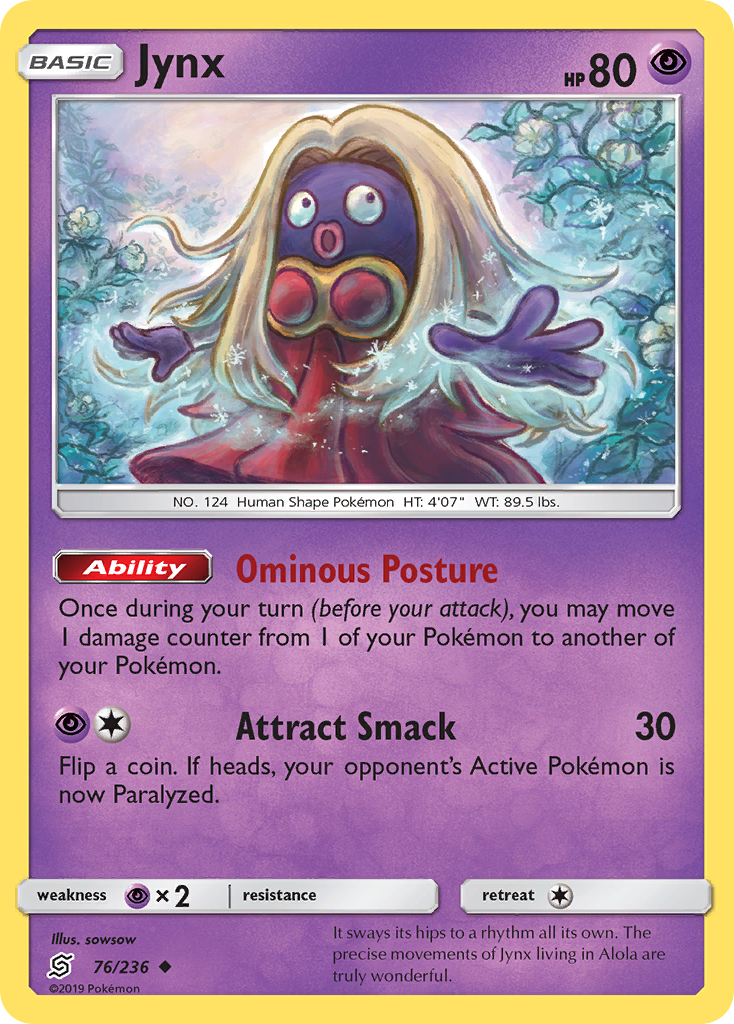 Jynx (76/236) [Sun & Moon: Unified Minds] | I Want That Stuff Brandon