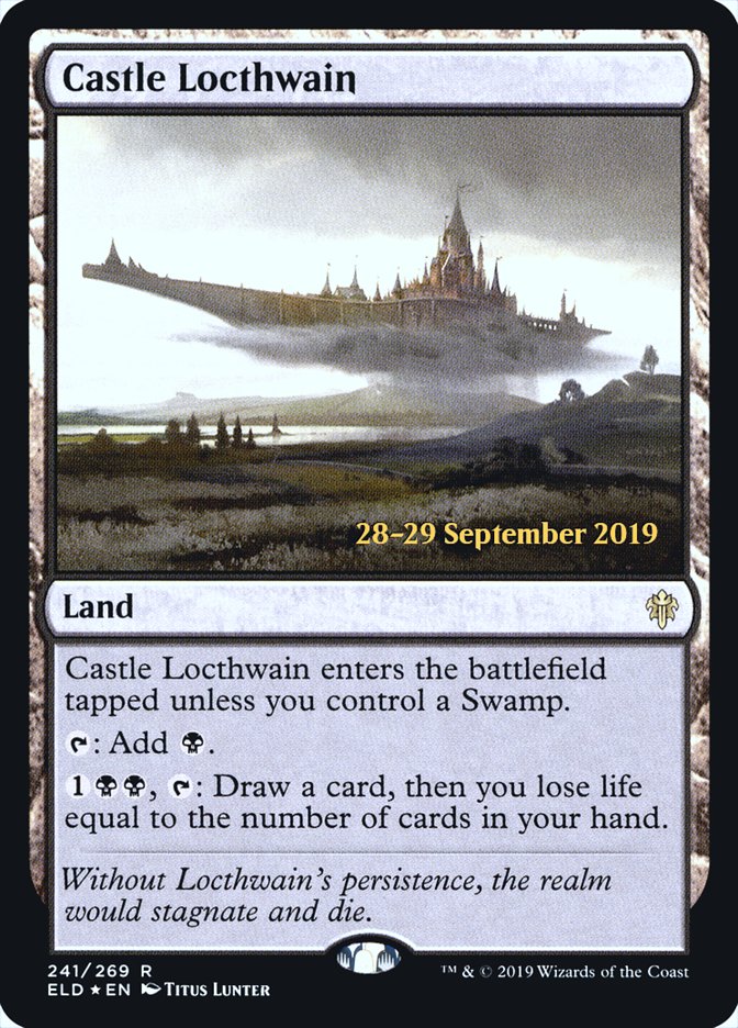 Castle Locthwain [Throne of Eldraine Prerelease Promos] | I Want That Stuff Brandon