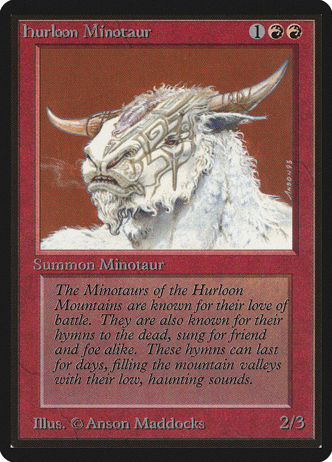 Hurloon Minotaur [Beta Edition] | I Want That Stuff Brandon