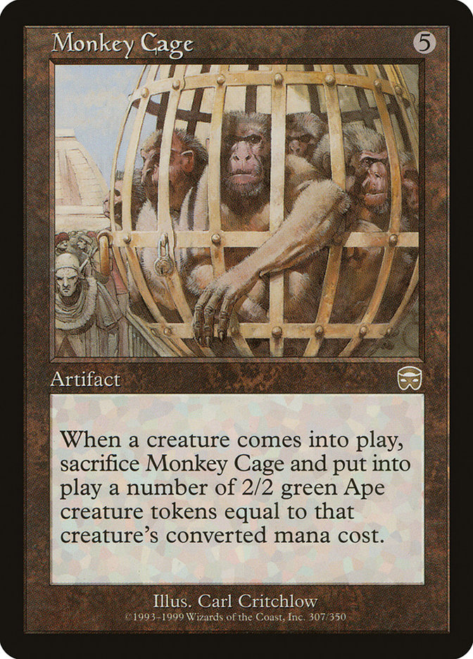 Monkey Cage [Mercadian Masques] | I Want That Stuff Brandon