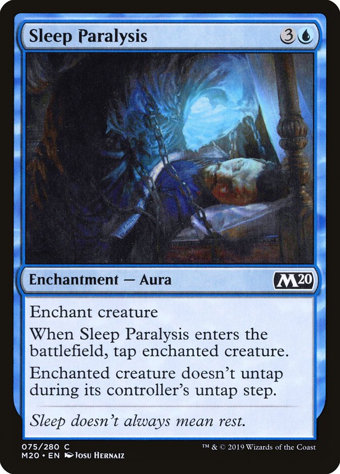 Sleep Paralysis [Core Set 2020] | I Want That Stuff Brandon