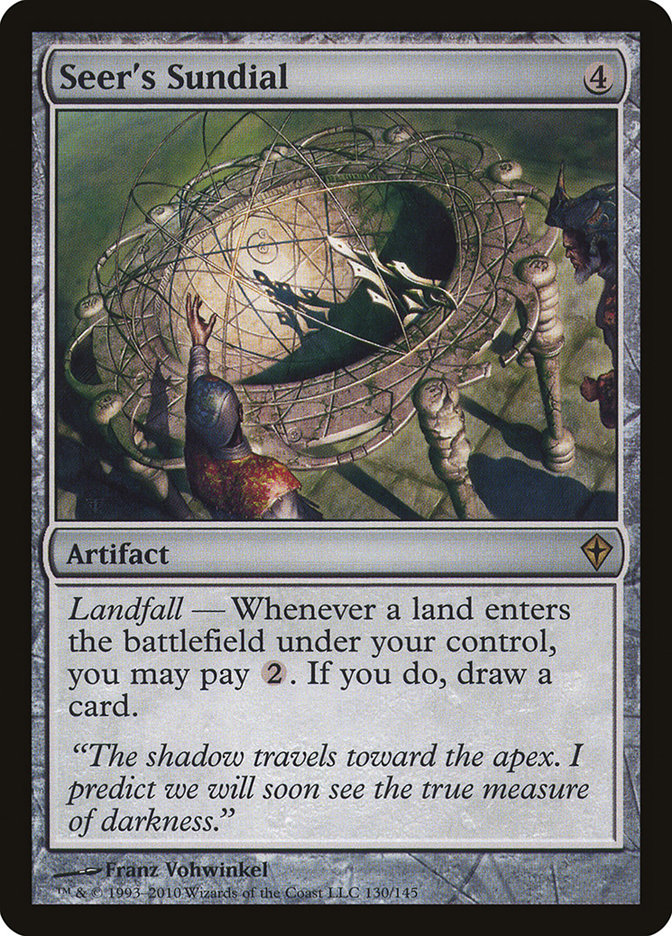 Seer's Sundial [Worldwake] | I Want That Stuff Brandon