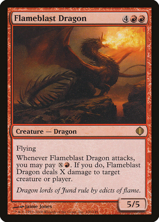 Flameblast Dragon [Shards of Alara] | I Want That Stuff Brandon