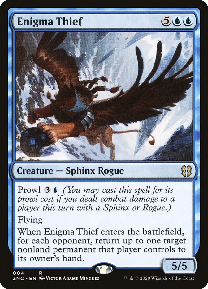 Enigma Thief [Zendikar Rising Commander] | I Want That Stuff Brandon