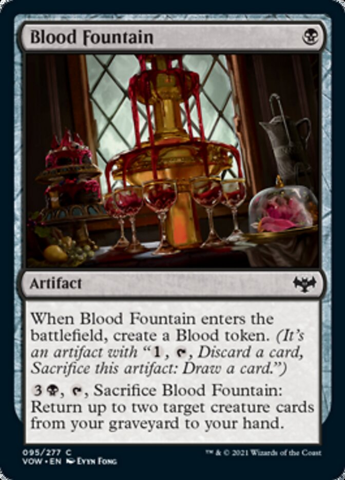 Blood Fountain [Innistrad: Crimson Vow] | I Want That Stuff Brandon