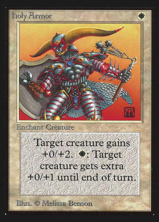 Holy Armor [Collectors' Edition] | I Want That Stuff Brandon
