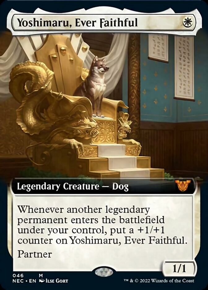 Yoshimaru, Ever Faithful (Extended Art) [Kamigawa: Neon Dynasty Commander] | I Want That Stuff Brandon