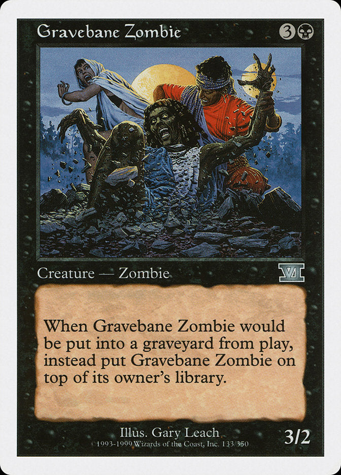 Gravebane Zombie [Classic Sixth Edition] | I Want That Stuff Brandon