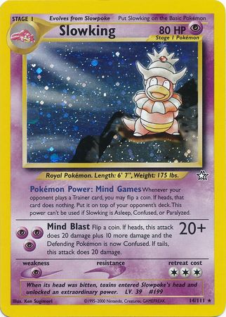 Slowking (14/111) [Neo Genesis Unlimited] | I Want That Stuff Brandon