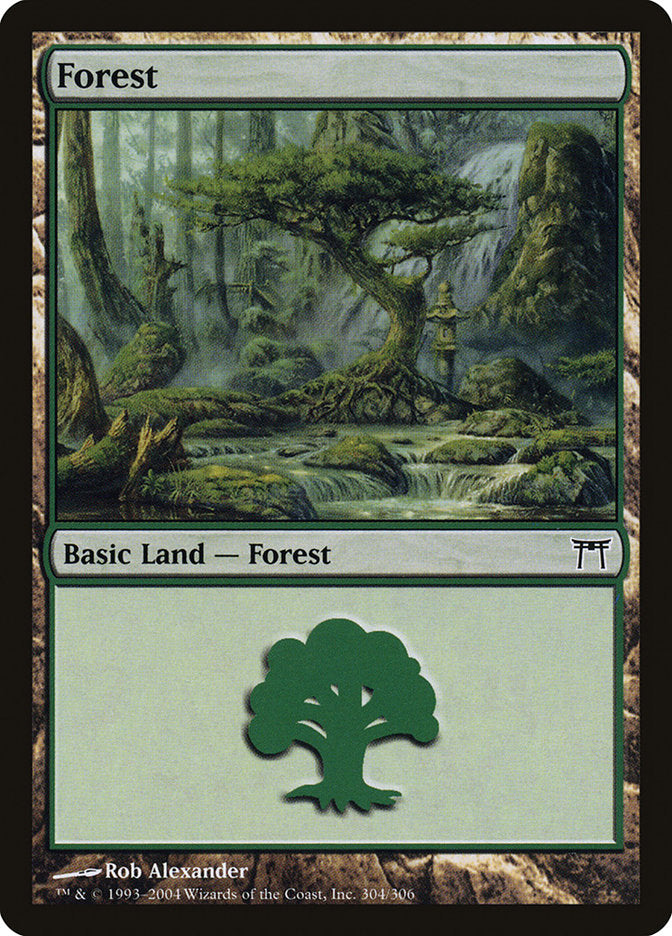 Forest (304) [Champions of Kamigawa] | I Want That Stuff Brandon