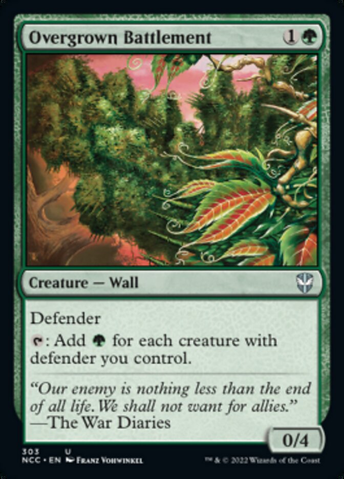 Overgrown Battlement [Streets of New Capenna Commander] | I Want That Stuff Brandon