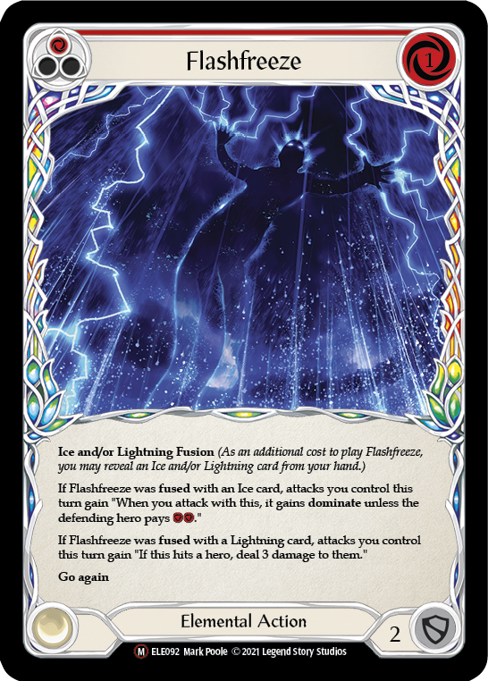 Flashfreeze [U-ELE092] Unlimited Rainbow Foil | I Want That Stuff Brandon