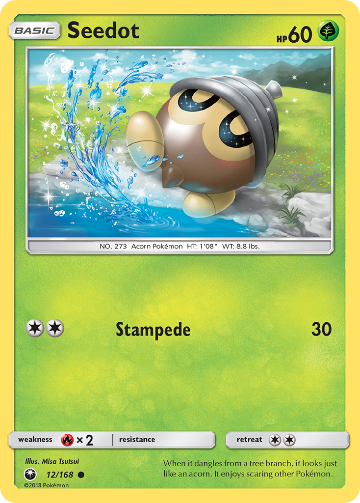 Seedot (12/168) [Sun & Moon: Celestial Storm] | I Want That Stuff Brandon