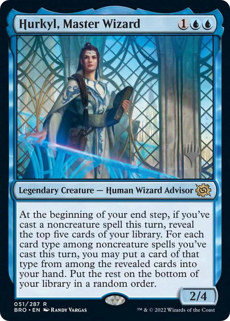 Hurkyl, Master Wizard (Promo Pack) [The Brothers' War Promos] | I Want That Stuff Brandon